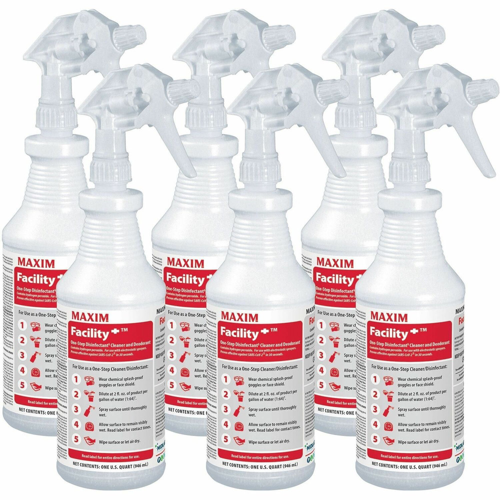 Midlab Incorporated Maxim 04620086 Maxim Facility+ One-Step Disinfectant