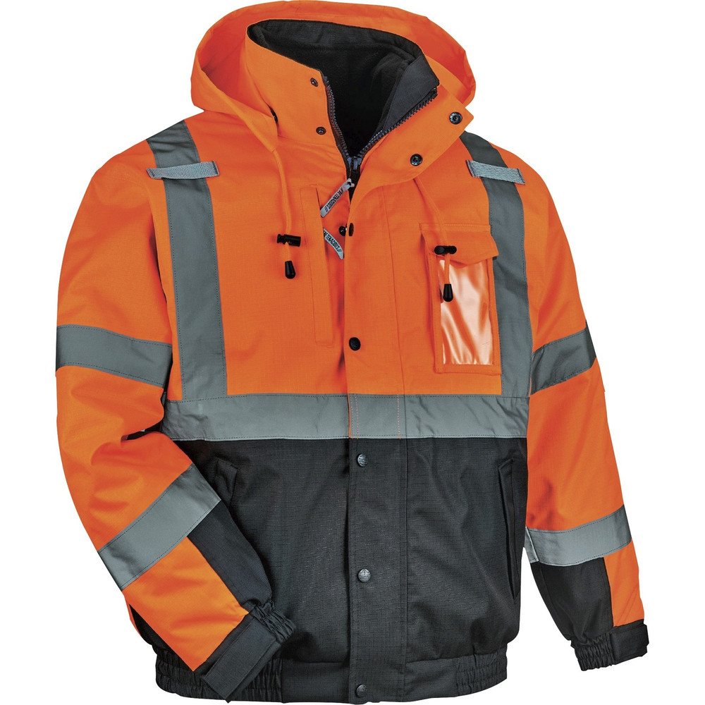 Tenacious Holdings, Inc GloWear 25588 GloWear 8381 Hi-Vis 4-in-1 Bomber Jacket Type R Class 3