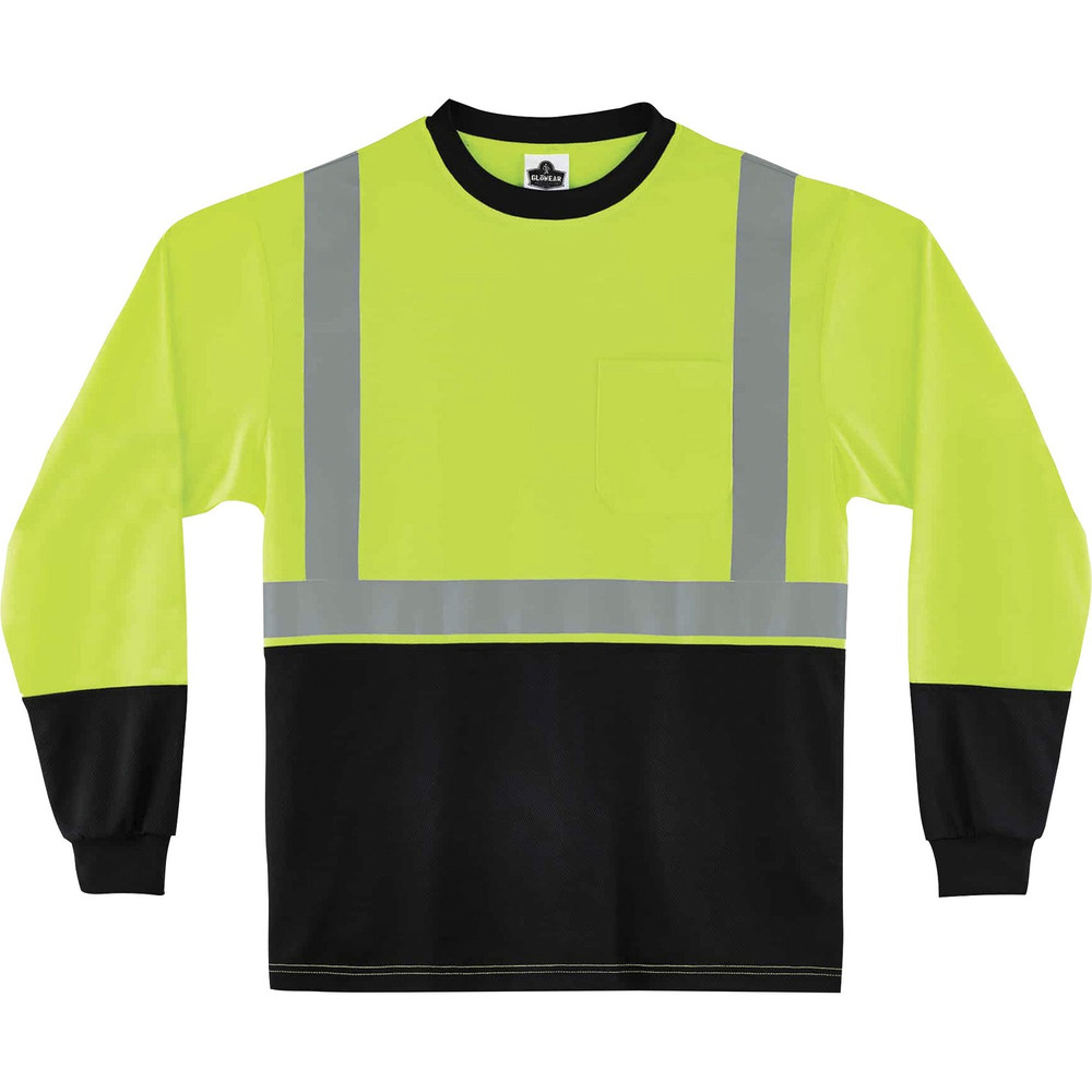 Tenacious Holdings, Inc GloWear 22706 GloWear 8281BK Type R Class 2 Front Long Sleeve T-Shirt