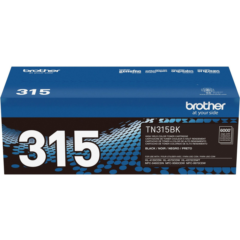 Brother Industries, Ltd Brother TN315BK Brother Genuine TN315BK High Yield Black Toner Cartridge