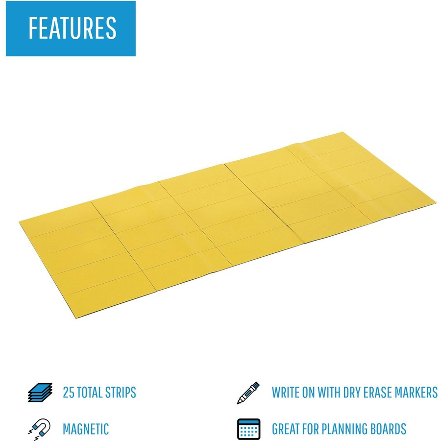 Bi-silque S.A MasterVision FM2403 MasterVision 2" Magnetic Dry Erase Strips