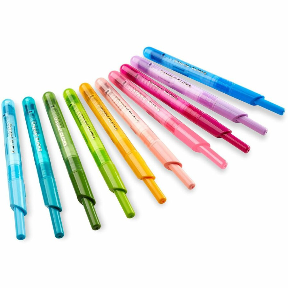 Crayola, LLC Crayola 588373 Crayola Clicks Retractable Markers Crayola, LLC Crayola 588373 Crayola Clicks Retractable Markers