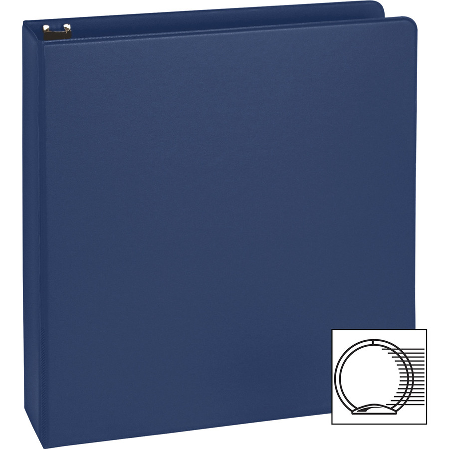 Business Source 28551 Business Source Basic Round Ring Binders