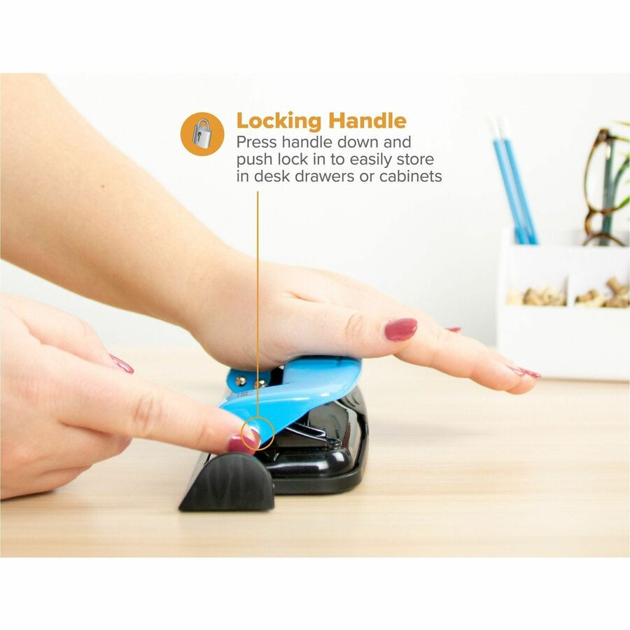 Amax Inc Bostitch 2103 Bostitch EZ Squeeze&trade; 12 Three-Hole Punch