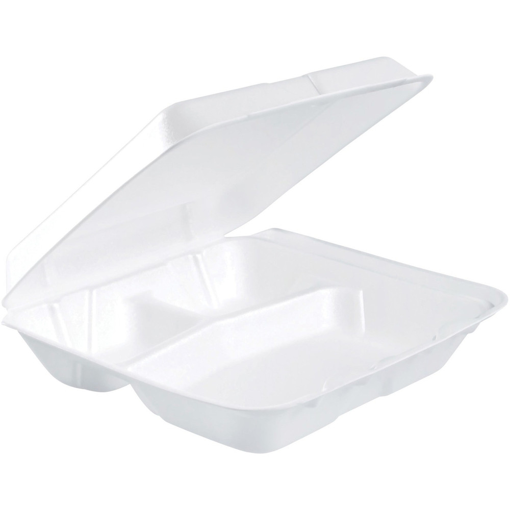 Dart Container Corporation Dart 80HT3R Dart Insulated Foam 3-compartment Containers