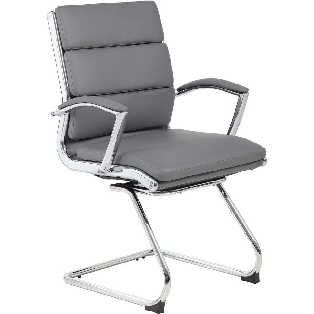 Norstar Office Products Inc Boss B9479GY Boss B9479 CaressoftPlus Guest Executive Chair