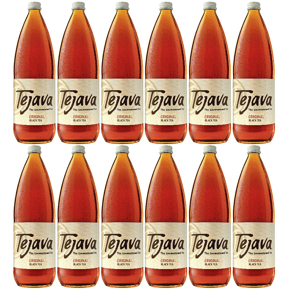 Crystal Geyser Water Company Tejava 40050 Tejava Original Black Tea Bottle