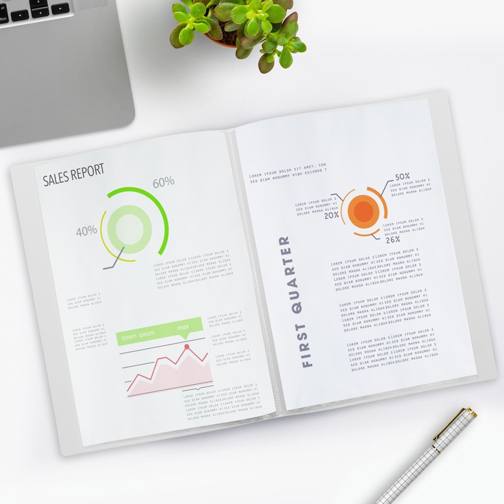 Avery Avery&reg; 47671 Avery&reg; White Presentation Book