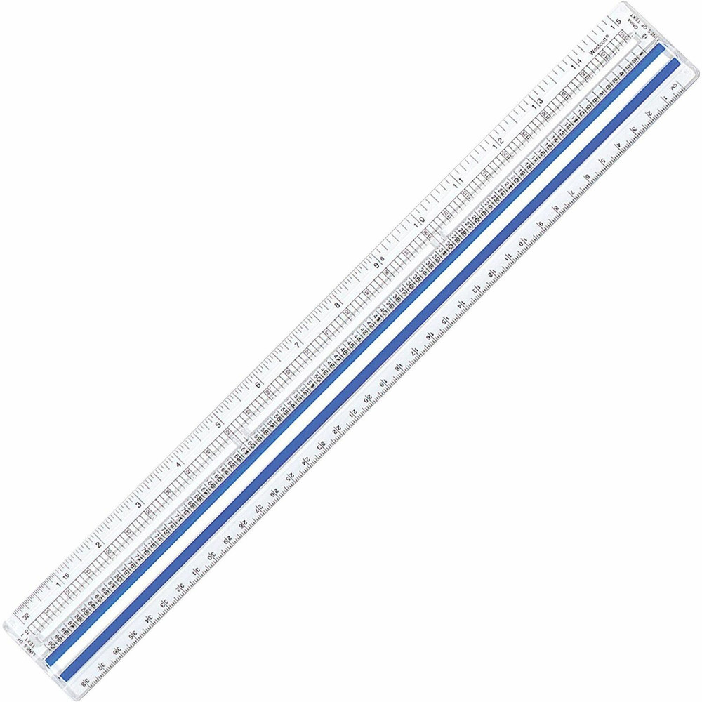 Acme United Corporation Westcott 40711 Westcott Magnifying Computer Printout Rulers