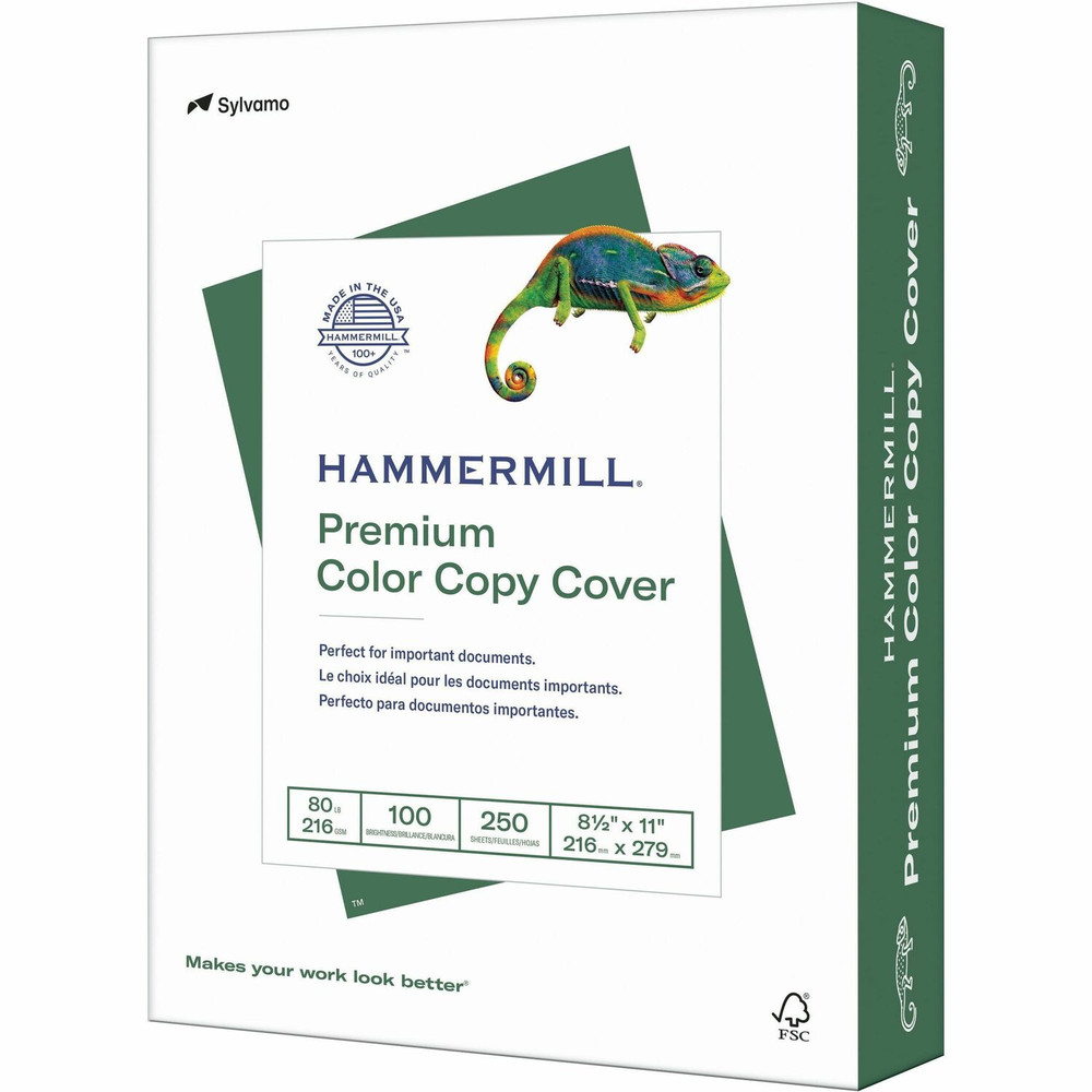Sylvamo Corporation Hammermill 12002-3 Hammermill Color Copy Cover for Color Copiers, Inkjet & Laser Printers - White