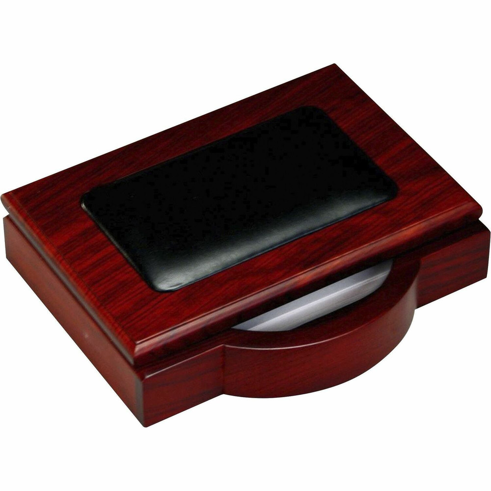 Dacasso Limited, Inc Dacasso A8009 Dacasso Rosewood & Leather Memo Holder