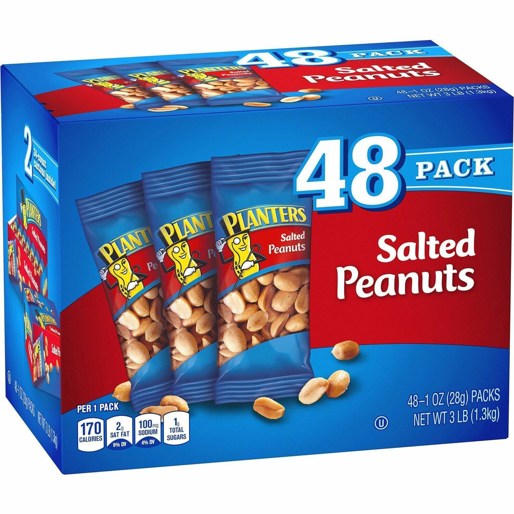 Green Rabbit 22000760 Green Rabbit Planters Roasted Peanuts Snack Packs