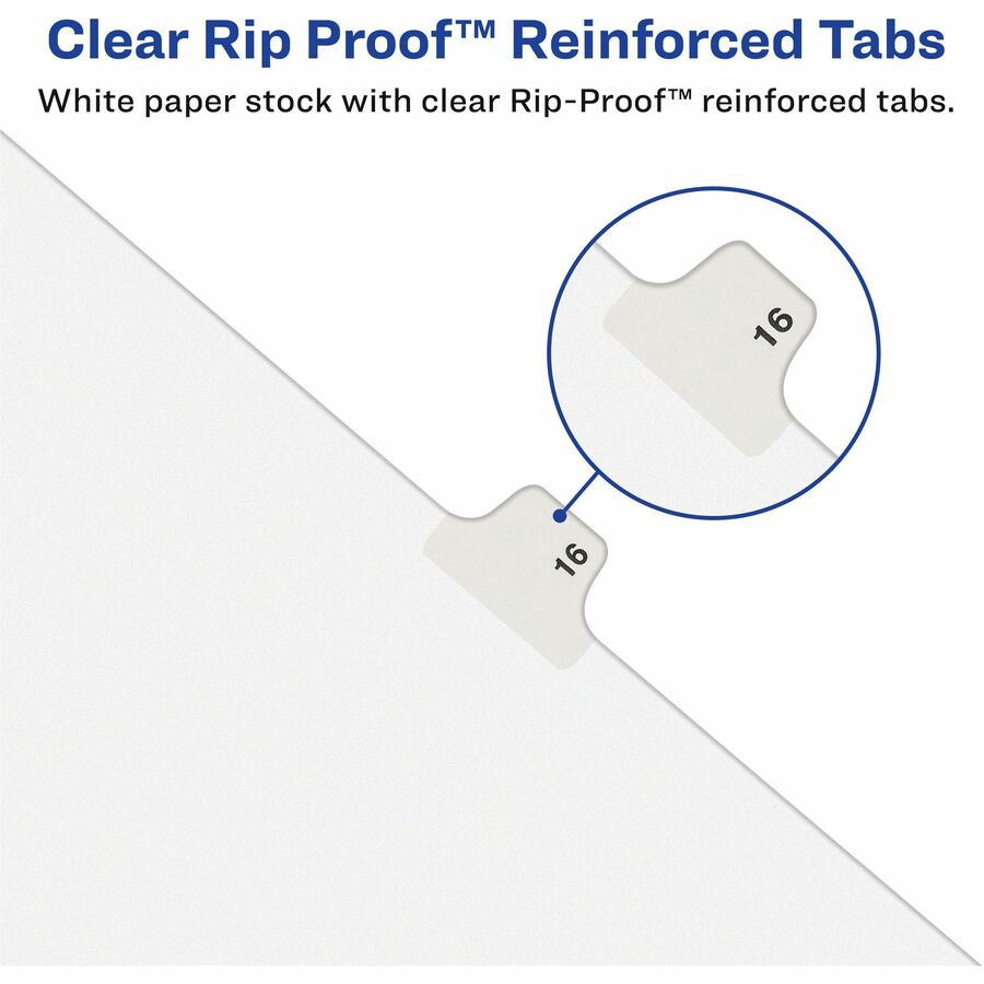 Avery Avery&reg; 12399 Avery&reg; Individual Bottom Tab Legal Dividers