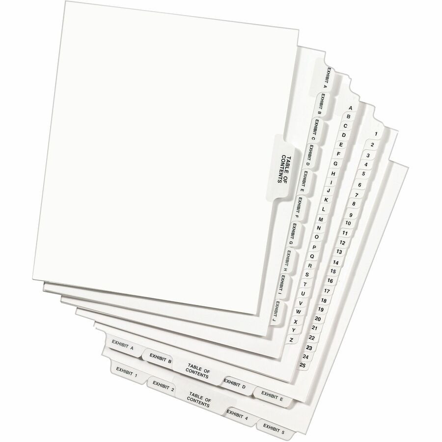 Avery Avery&reg; 12399 Avery&reg; Individual Bottom Tab Legal Dividers