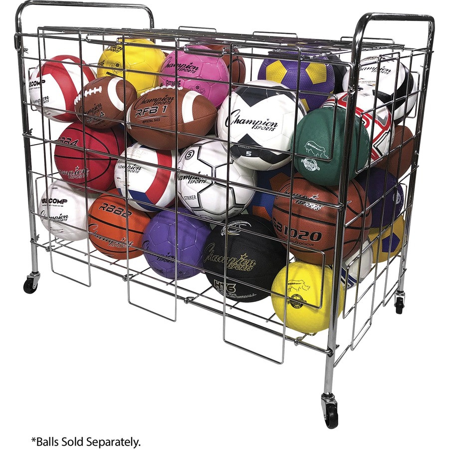 Champion Sports BCX Champion Sports Portable Lockable Ball Locker