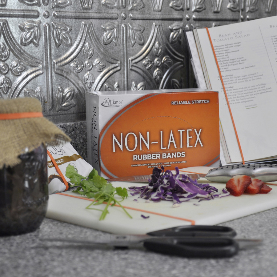 Alliance Rubber Company Non-Latex 37336 Alliance Rubber 37336 Non-Latex Rubber Bands - Size #33