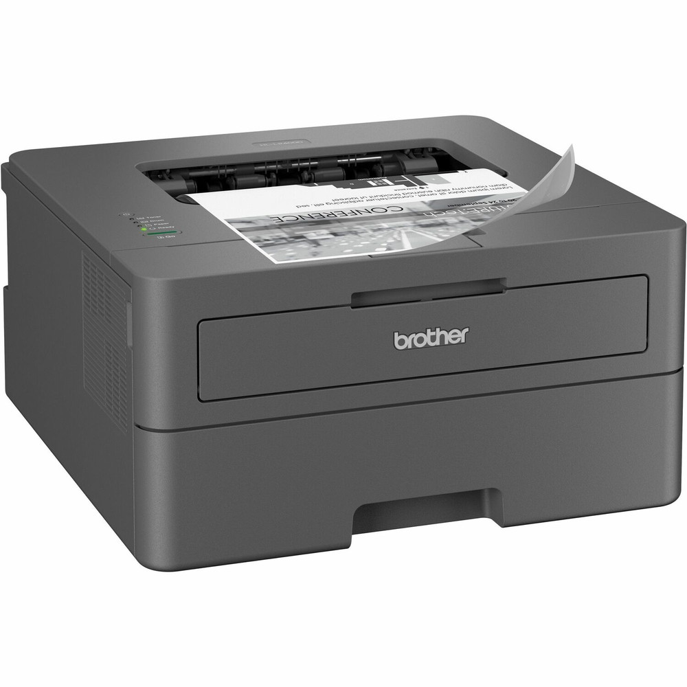 Brother Industries, Ltd Brother HLL2400D Brother HL-L2400D Compact Monochrome Laser Printer, Duplex, USB-connected, clear, sharp black & white printing