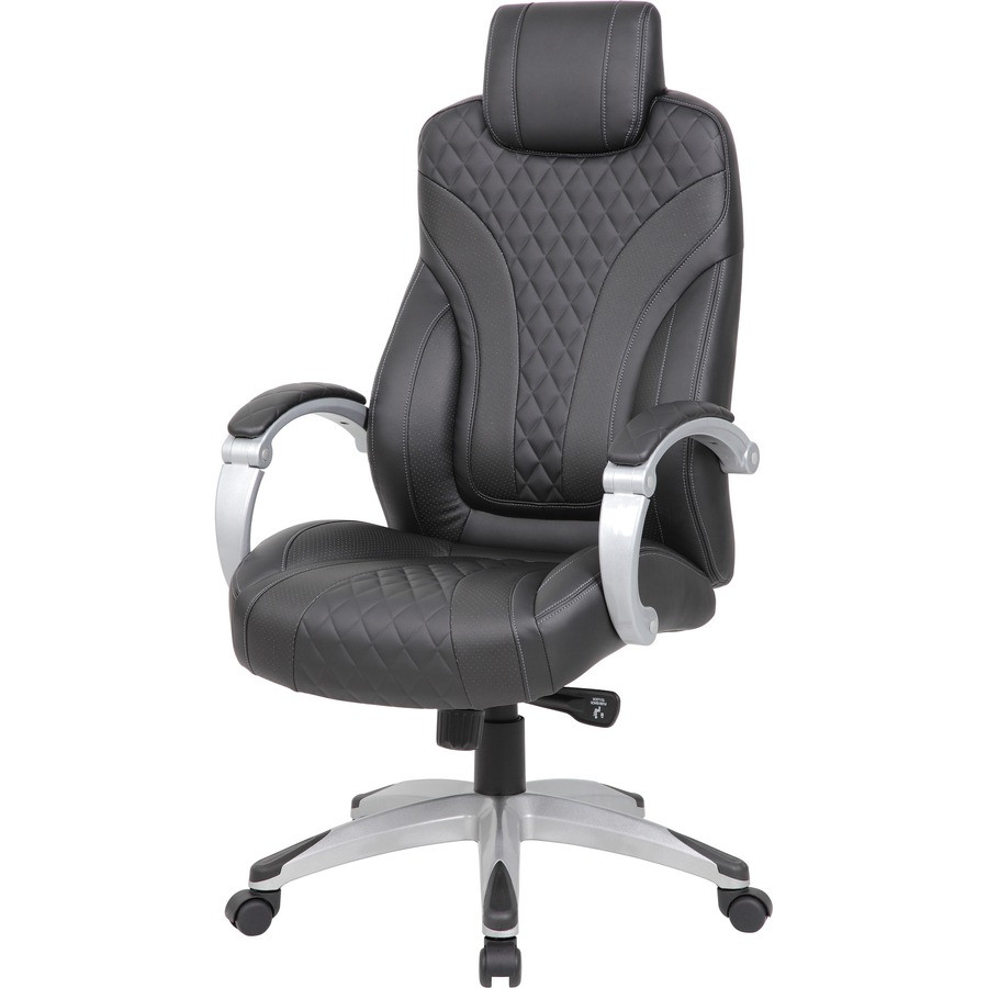Norstar Office Products Inc Boss B8871-BK Boss Hinged Arm Executive Chair