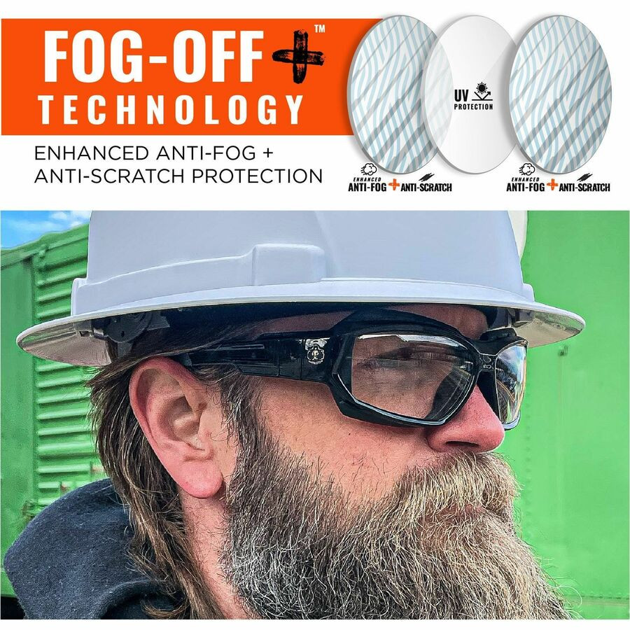 Tenacious Holdings, Inc Ergodyne 56005 Ergodyne Skullerz LOKI Anti-Fog Safety Spoggles