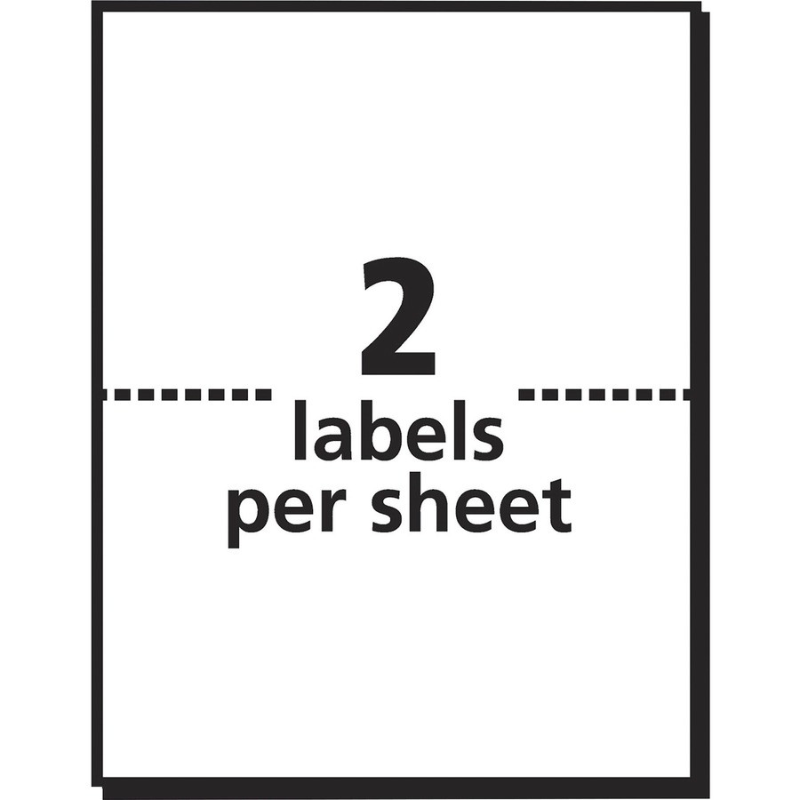 Avery Avery&reg; 05286 Avery&reg; TrueBlock Permanent Shipping Labels