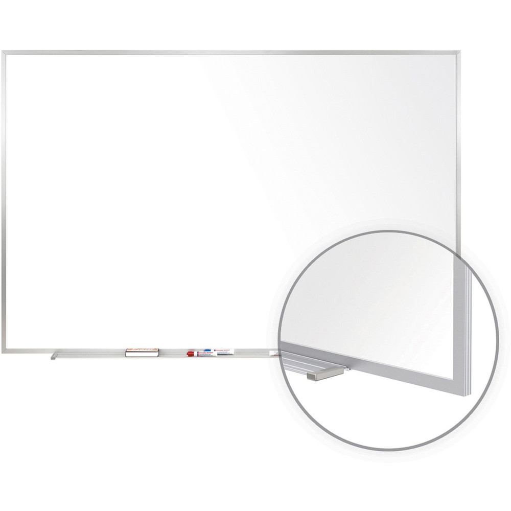 Ghent Manufacturing, Inc Ghent M1-46-4 Ghent M1-46-4 Porcelain Magnetic Whiteboard with Aluminum Frame Ghent Manufacturing, Inc Ghent M1-46-4 Ghent M1-46-4 Porcelain Magnetic Whiteboard with Aluminum Frame