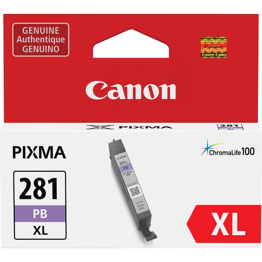 Canon, Inc Canon CLI281XLPBL Canon CLI-281XL Original Inkjet Ink Cartridge - Blue - 1 Each