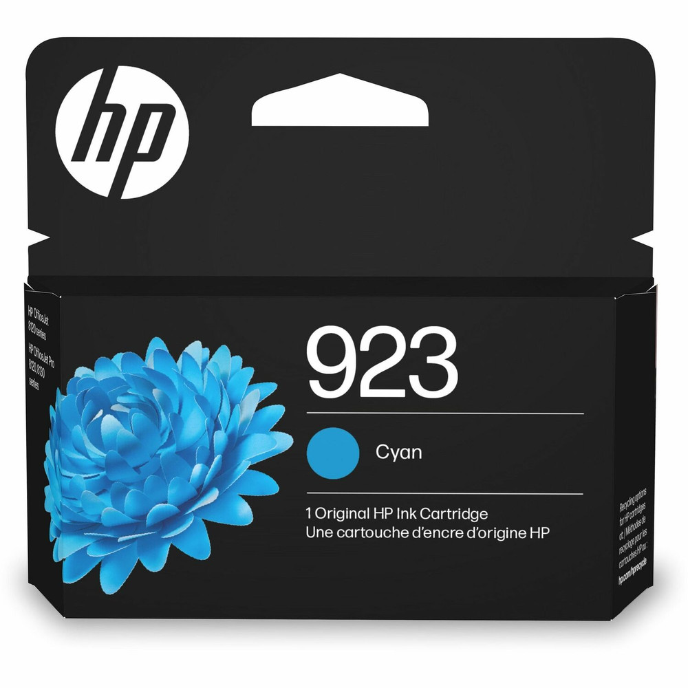 HP Inc. HP 4K0T0LN HP 923 Original Inkjet Ink Cartridge - Cyan Pack HP Inc. HP 4K0T0LN HP 923 Original Inkjet Ink Cartridge - Cyan Pack