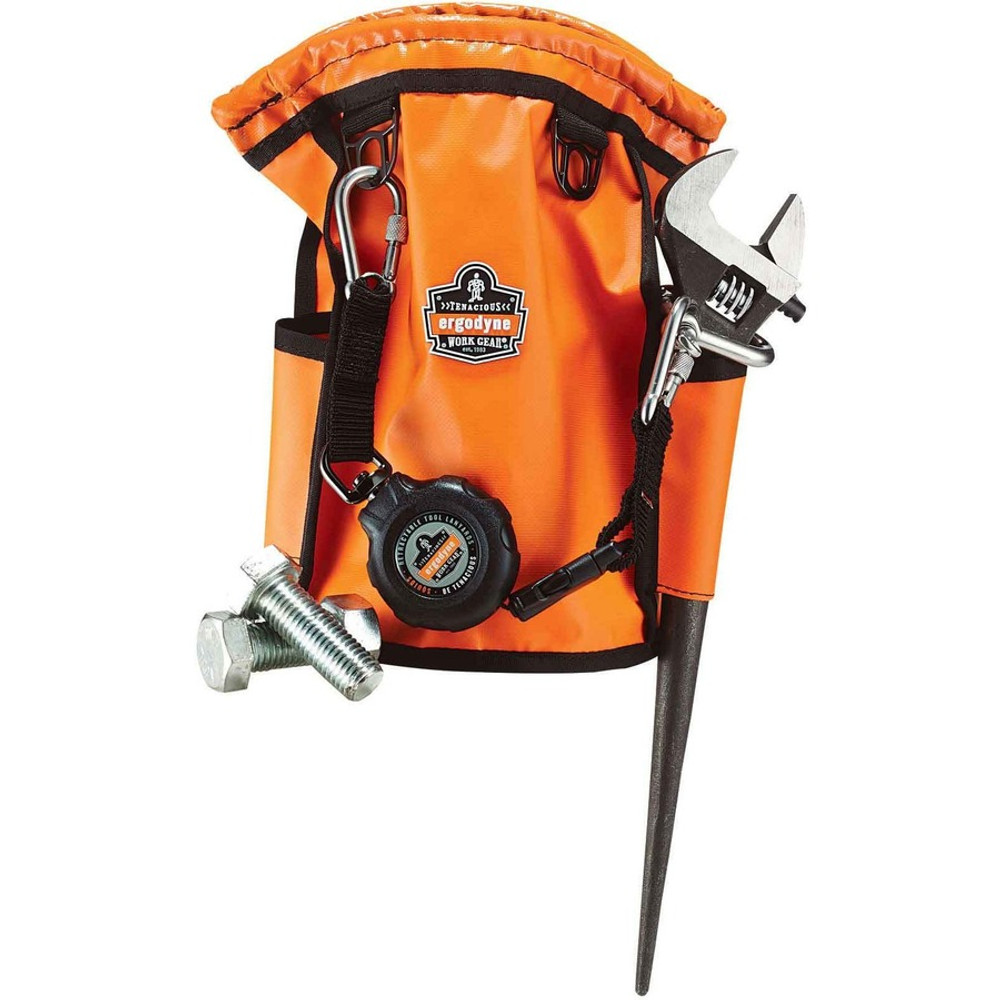 Tenacious Holdings, Inc Ergodyne 13638 Ergodyne Arsenal 5538 Carrying Case (Pouch) Tools, Cell Phone - Orange