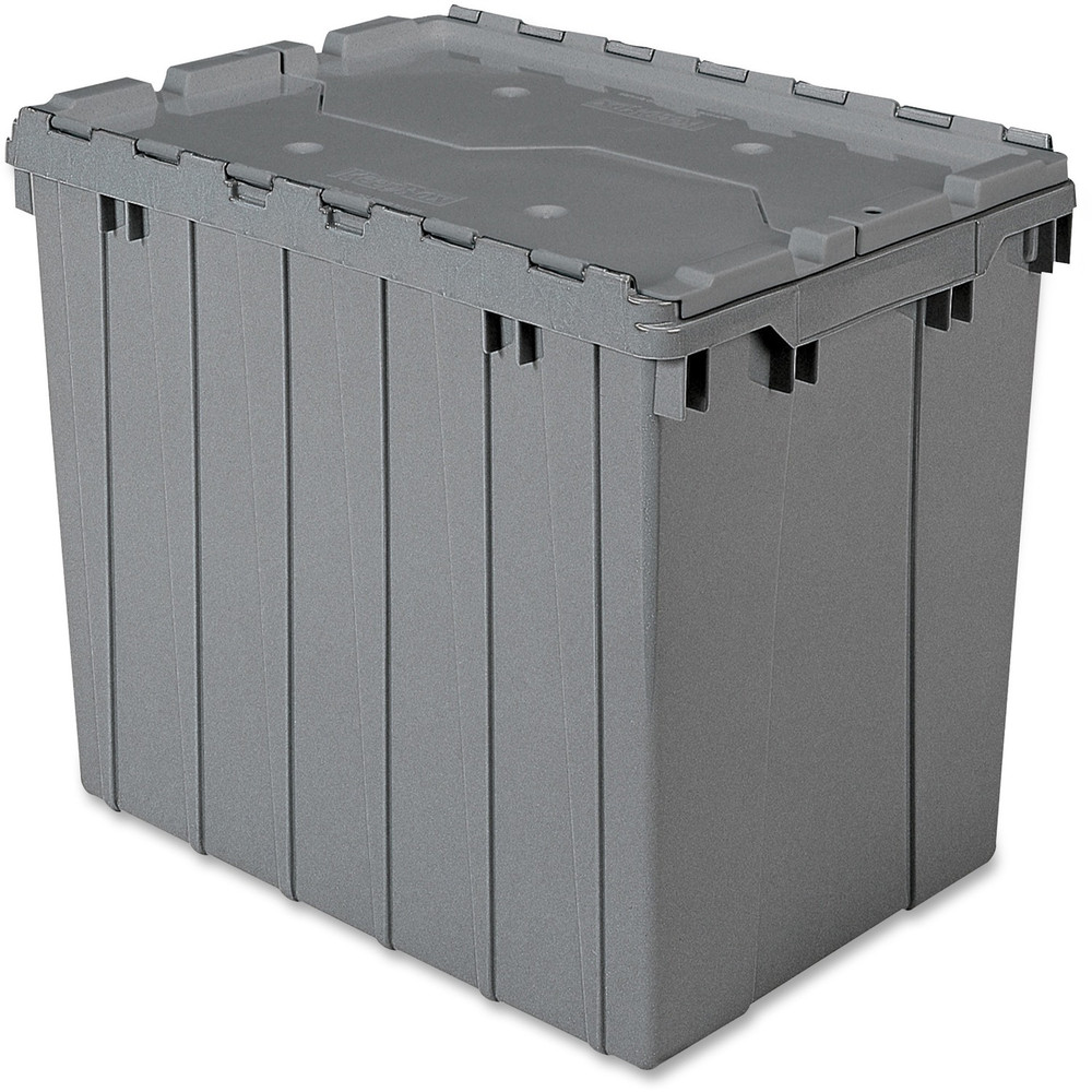 Akro-Mils / Myers Industries, Inc Akro-Mils 39170GREY Akro-Mils Attached Lid Storage Container