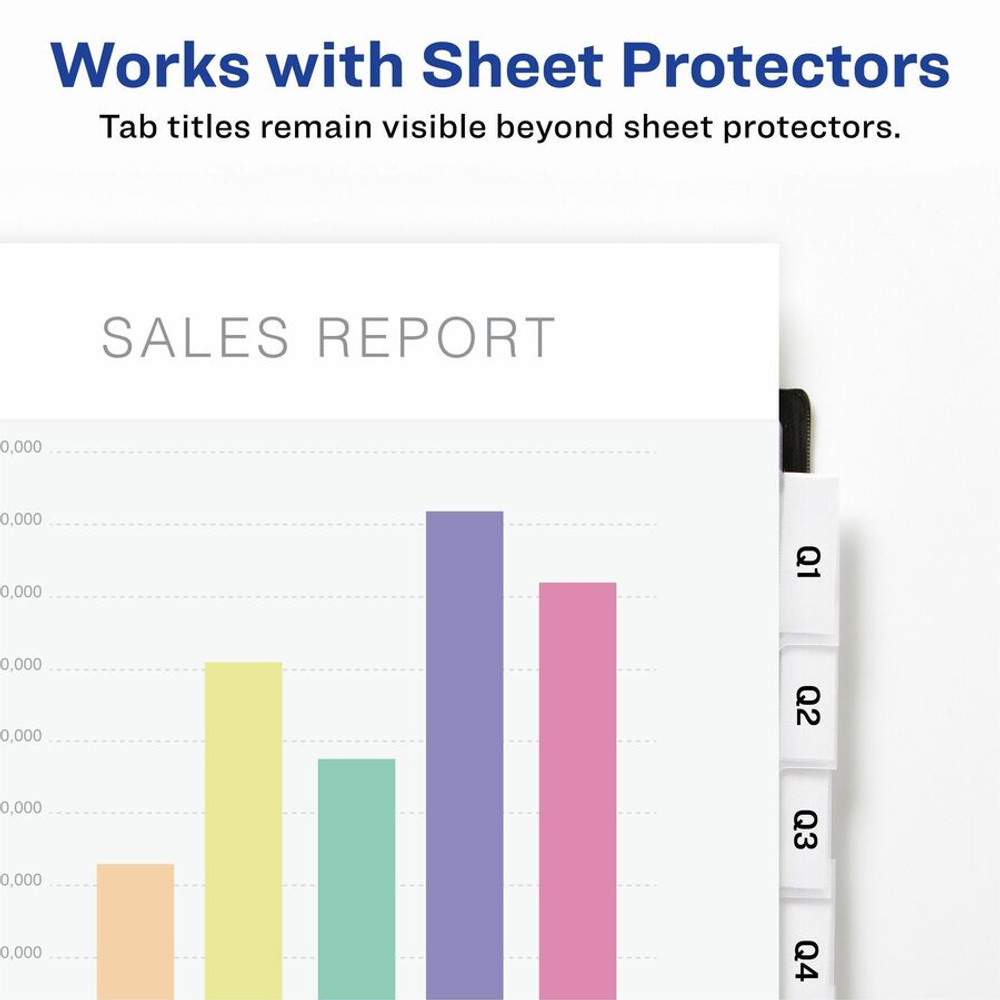 Avery Avery® 07709 Avery® Big Tab Tab Divider Avery Avery® 07709 Avery® Big Tab Tab Divider