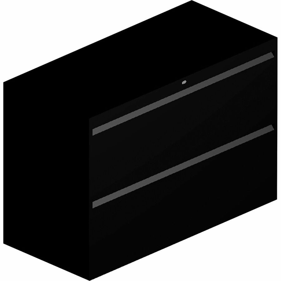 The HON Company HON 892LP HON 800 Series Full-Pull Locking Lateral File - 2-Drawer