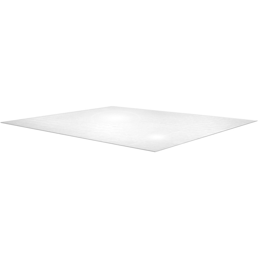 Floortex 1115015023ER Ultimat&reg; XXL Polycarbonate Square Chair Mat for Carpets - 60" x 60"