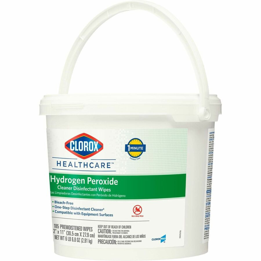 The Clorox Company Clorox Healthcare 30826CT Clorox Healthcare Hydrogen Peroxide Cleaner Disinfectant Wipes