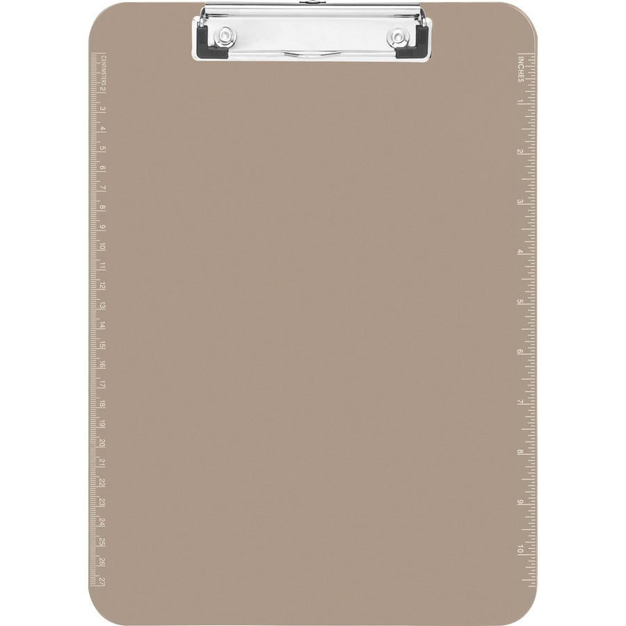 Business Source 01870 Business Source Transparent Plastic Clipboard