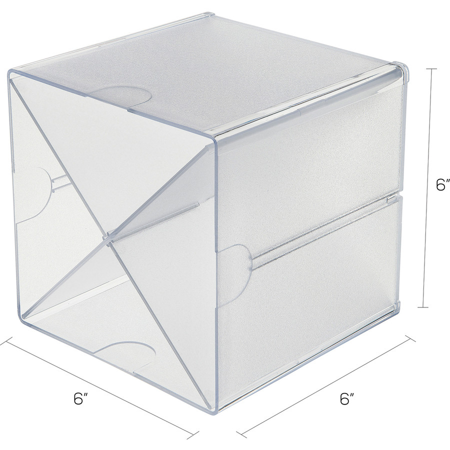 Deflecto, LLC Deflecto 350201 Deflecto Stackable Cube Organizer