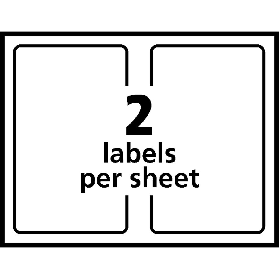 Avery Avery&reg; 5126 Avery&reg; Internet Shipping Labels, 5.5" x 8.5" , 200 Total (05126)