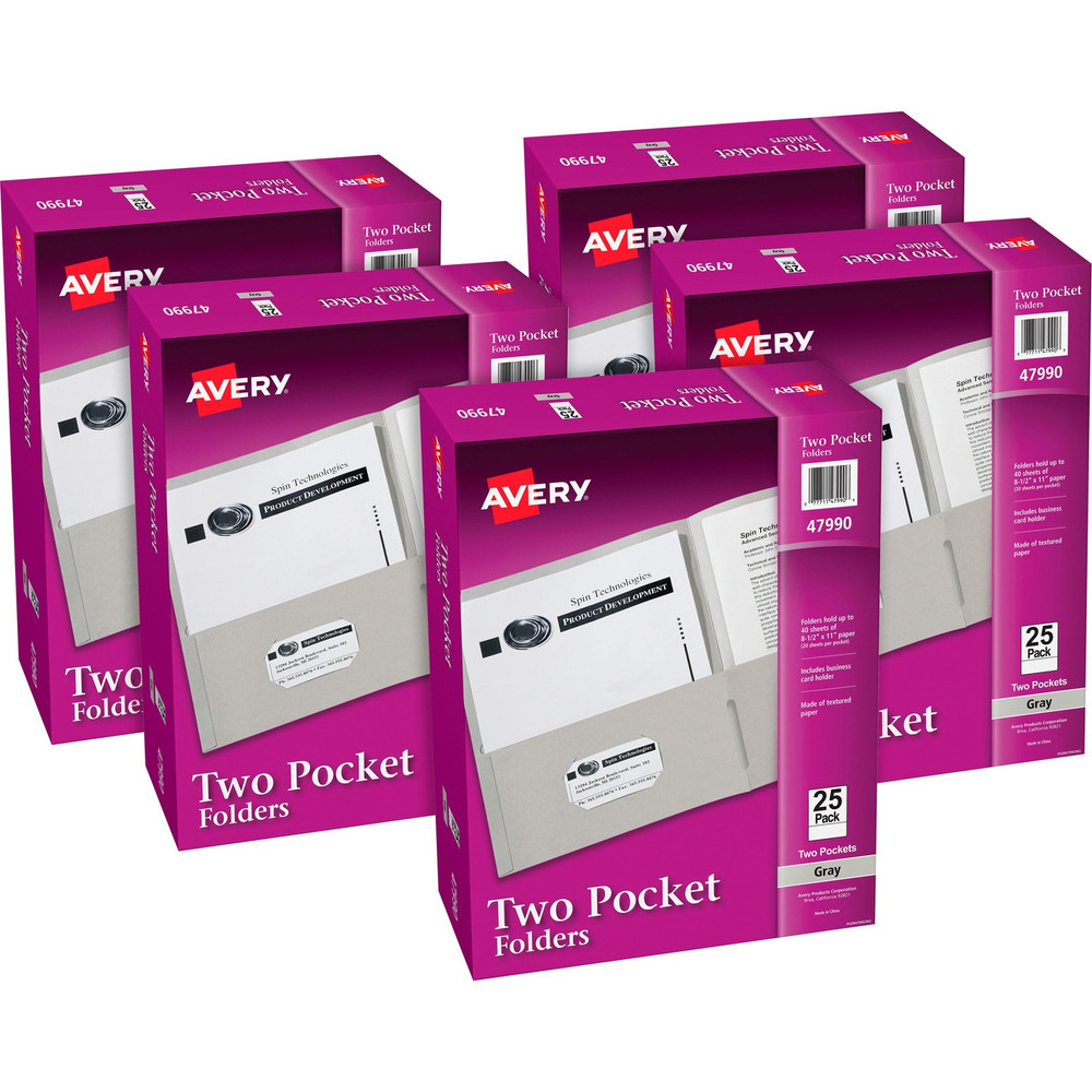 Avery Avery&reg; 47990CT Avery&reg; Letter Pocket Folder