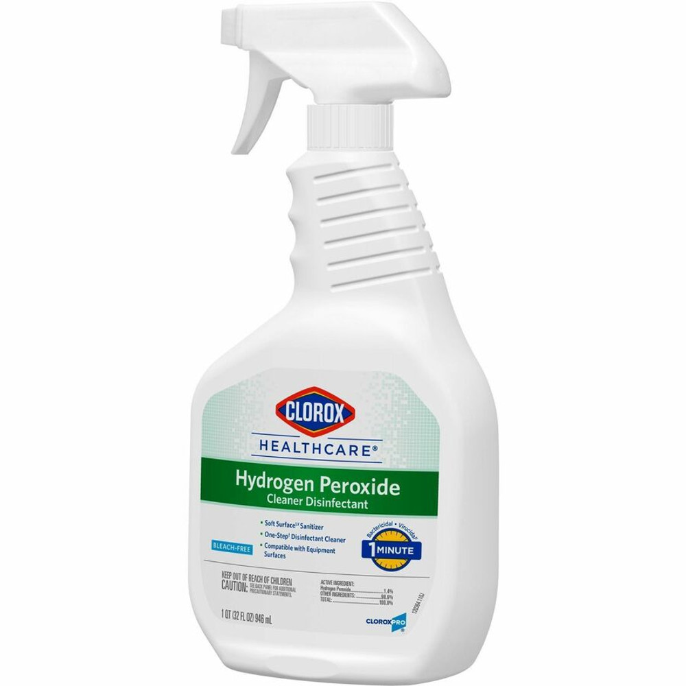The Clorox Company Clorox Healthcare 30828PL Clorox Healthcare Hydrogen Peroxide Cleaner Disinfectant Spray