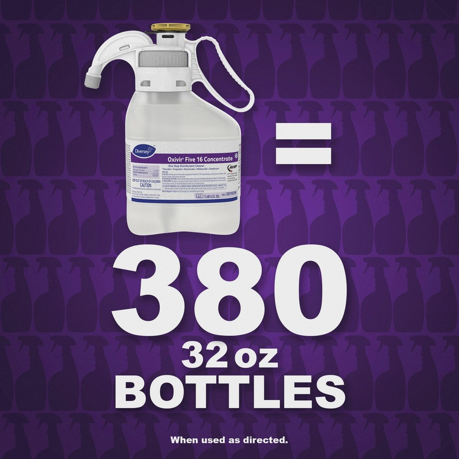 Diversey, Inc Diversey 5019296CT Diversey Oxivir Five 16 Disinfectant Cleaner