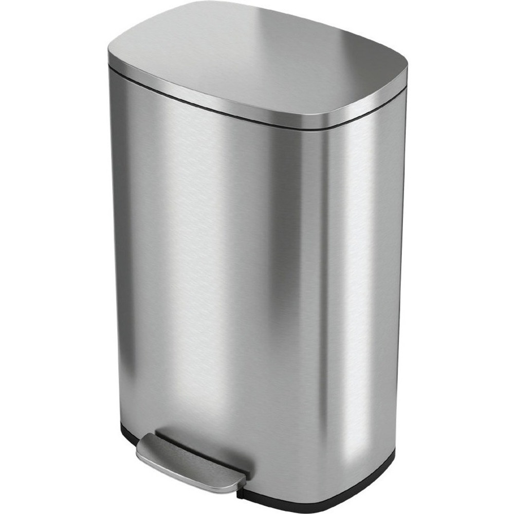HLS Commercial HLSS13R HLS Commercial Stainless Steel Soft Step Trash Can