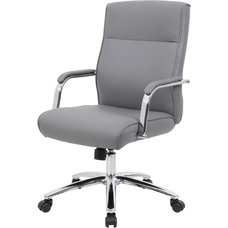 Norstar Office Products Inc Boss B696C-GY Boss Modern Executive Conference Chair-Grey