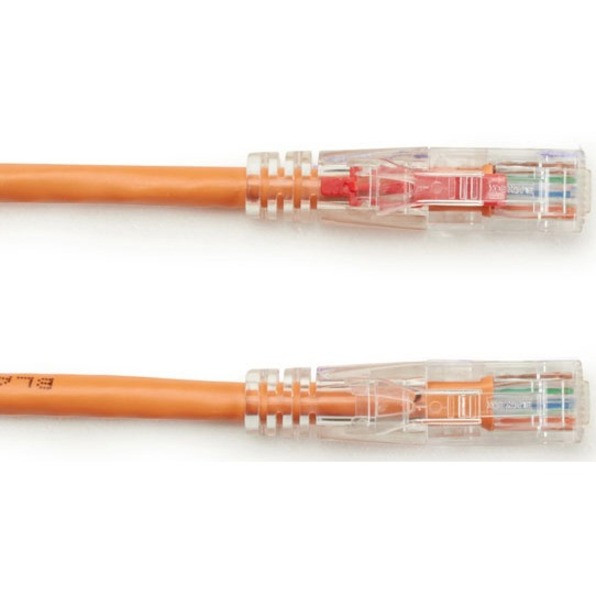 Black Box Corporation Black Box C6PC70-OR-01 Black Box GigaTrue 3 Cat.6 UTP Patch Network Cable