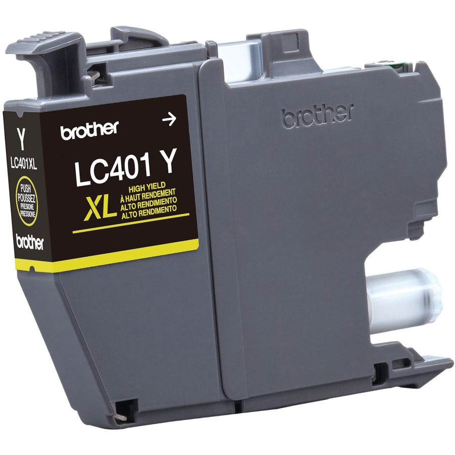 Brother Industries, Ltd Brother LC401XLYS Brother LC401XLYS Original High Yield Inkjet Ink Cartridge - Single Pack - Yellow - 1 Pack