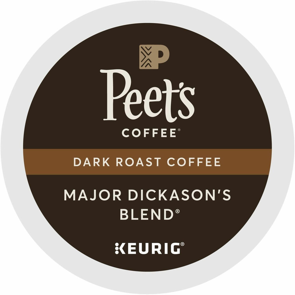 Keurig Dr Pepper Inc. Dr Pepper Snapple 2403 Peet's Coffee&reg; K-Cup Major Dickason's Blend Coffee