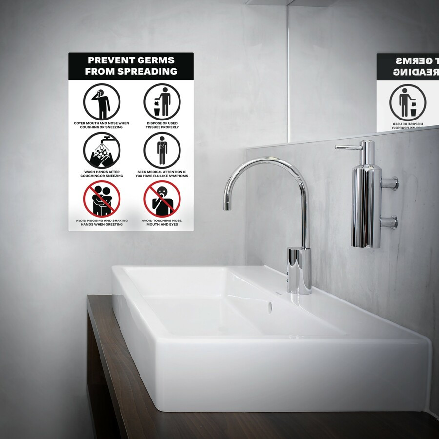 Avery Avery&reg; 83174 Avery&reg; Surface Safe PREVENT GERMS Wall Decals
