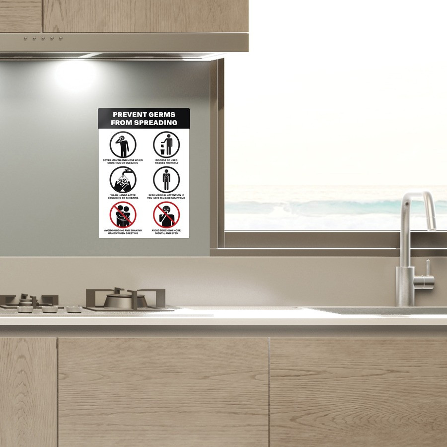 Avery Avery&reg; 83174 Avery&reg; Surface Safe PREVENT GERMS Wall Decals