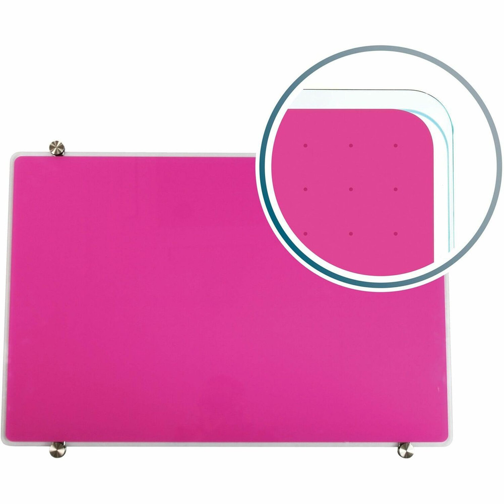 Floortex FCVGM2436VG Floortex Viztex® Glacier Violet Multi-Purpose Grid Glass Dry-Erase Board 24" x 36" Floortex FCVGM2436VG Floortex Viztex® Glacier Violet Multi-Purpose Grid Glass Dry-Erase Board 24" x 36"