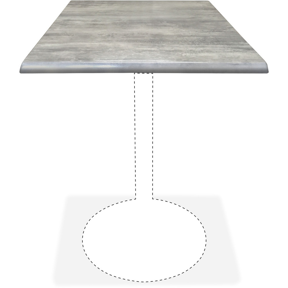 Holland Bar Stools Co. Holland Bar Stools OD36SGRYSTN Holland Bar Stools Utility Table Top