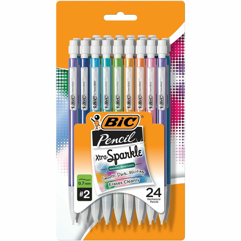 BIC MPLP241 BIC Xtra Sparkle Mechanical Pencils