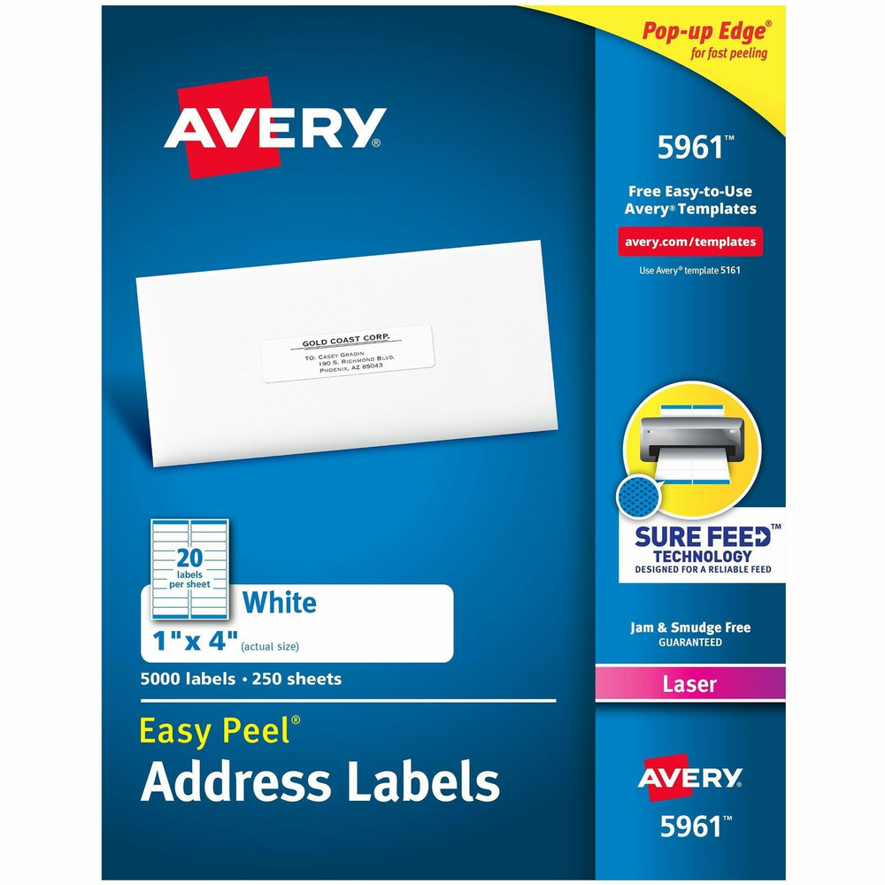 Avery Avery&reg; 5961 Avery&reg; Easy Peel Address Labels